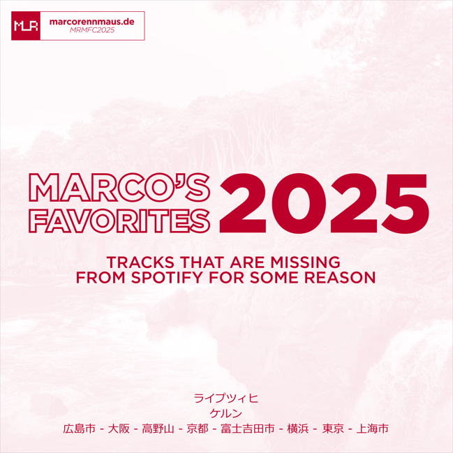 Marco's Favorites 2025 cover
